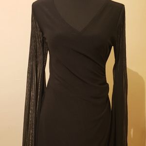 Crew - Black Asymmetrical Dress
